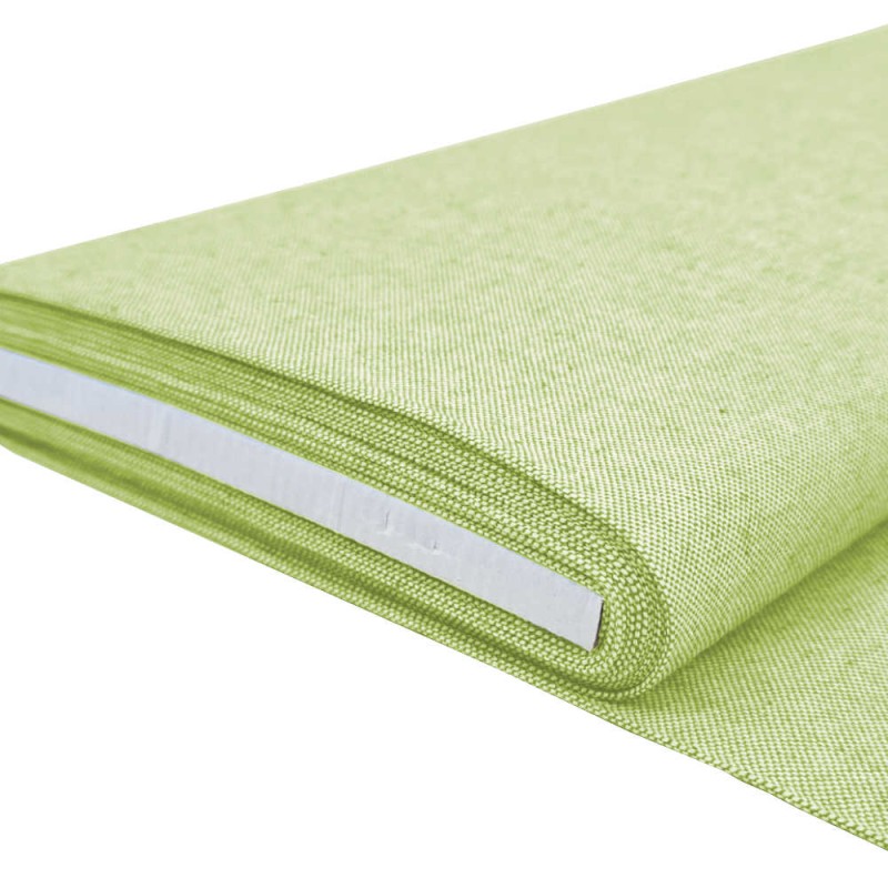 Rolho Lona de algodão urze verde lime