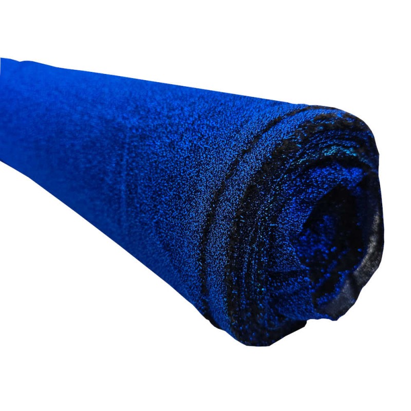 Rolho 25m Véu de lurex azul real i love tecidos