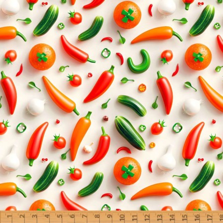 ► ALGODÃO EFEITO 3D | ❤ pimenta  | tecidos estampados