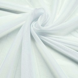 Tulle Saias e Mangas branco ao metro