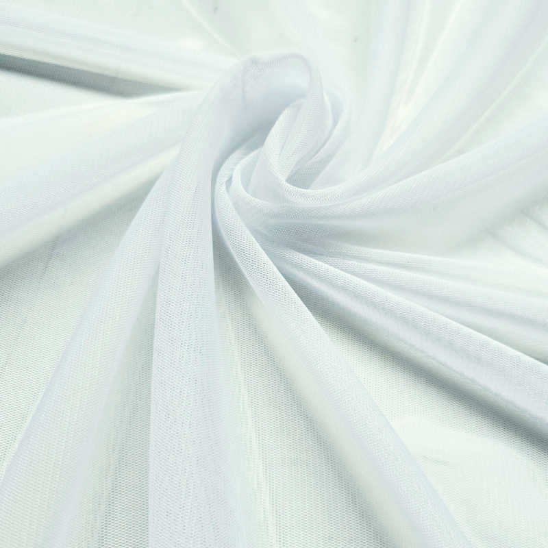 Tulle Saias e Mangas branco ao metro