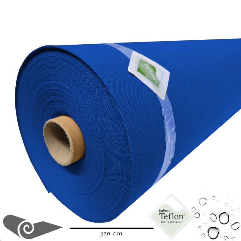 Rolho 25m Tela externa toldo de grande largura azul