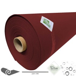 Rolho 25m Tela externa toldo de grande largura bordéus