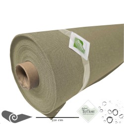 Rolho 25m Tela externa toldo de grande largura café com leite