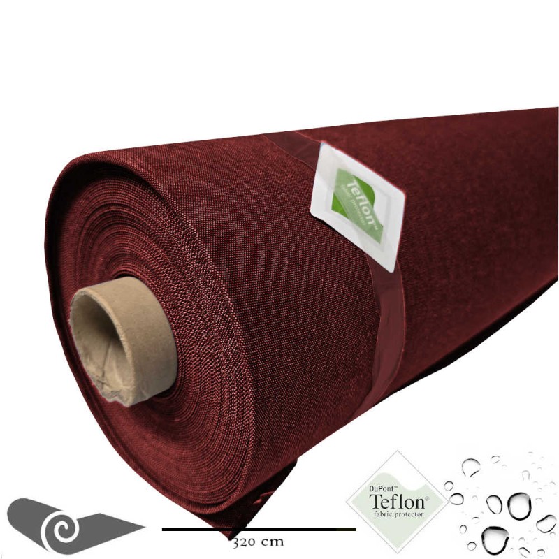 Rolho 25m Tela externa toldo de grande largura denim bordéus
