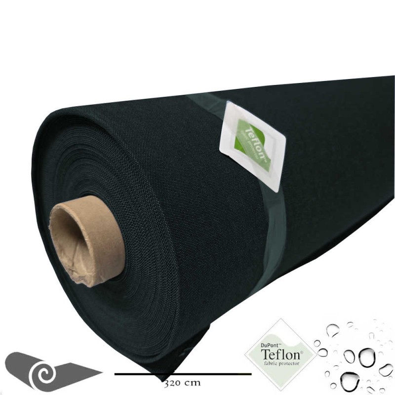 Rolho 25m Tela externa toldo de grande largura denim carvâo