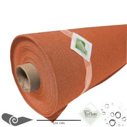 Rolho 25m Tela externa toldo de grande largura denim terracotta