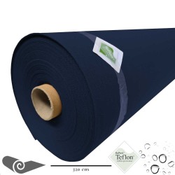 Rolho 25m Tela externa toldo de grande largura azul marino