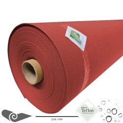 Rolho 25m Tela externa toldo de grande largura vermelho
