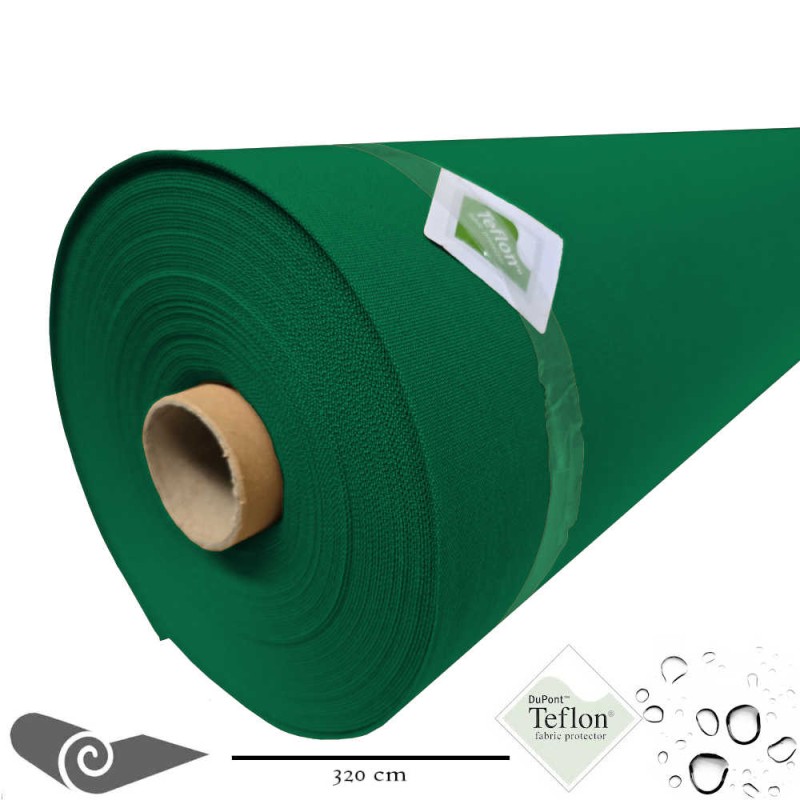 Rolho 25m Tela externa toldo de grande largura verde prado
