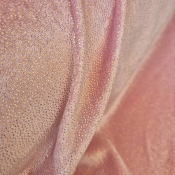I ❤️ TECIDOS | Veludo glitter rosa