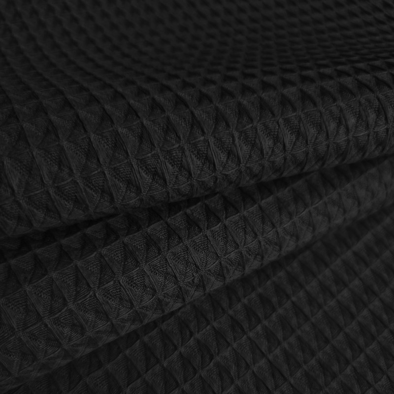 Tecido waffle | nero
