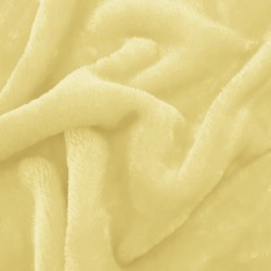 Fausse fourrure jaune au rouleau