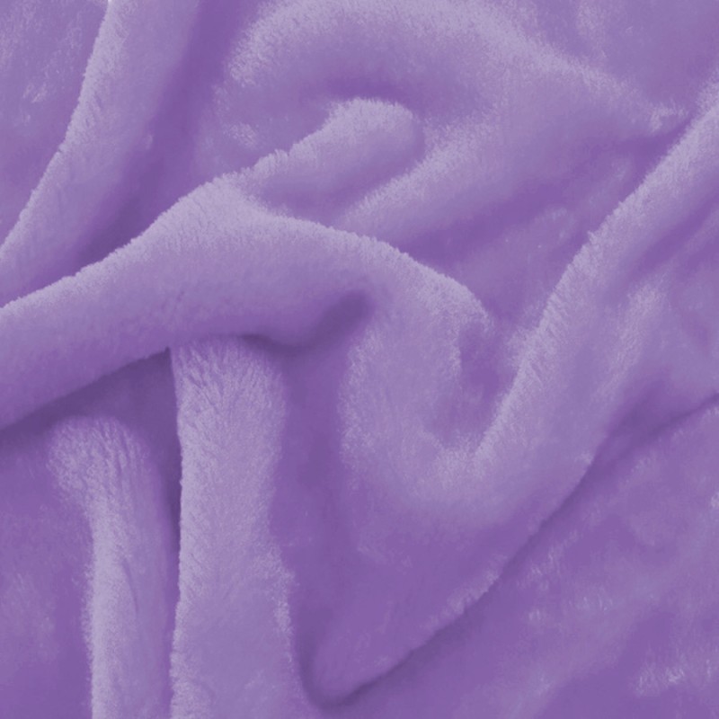 Fausse fourrure violette au rouleau