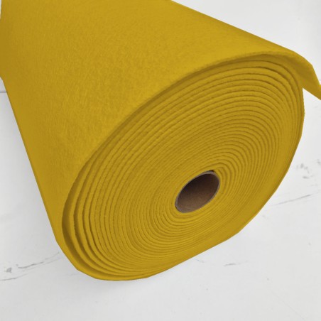 Rolo 10 mts feltro 3 mm amarelo