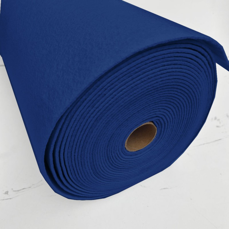 Rolo 10 mts feltro 3 mm azul