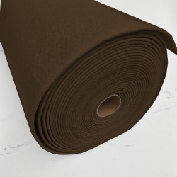 Rolo 10 mts feltro 3 mm castanho escuro
