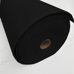 Rolo 10 mts feltro 3 mm preto