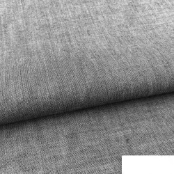 Tecido Chambray preto