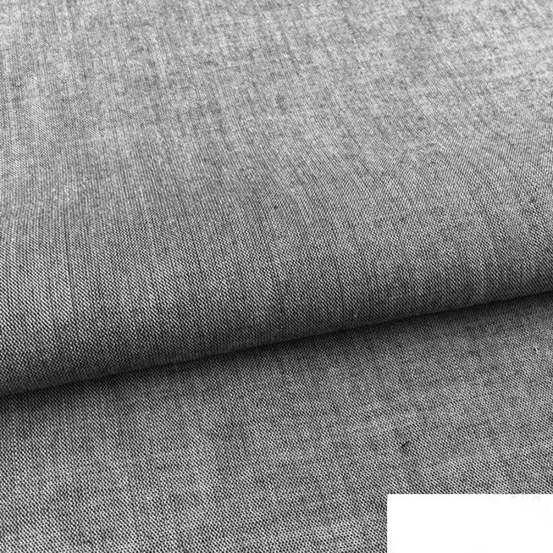 Tecido Chambray preto