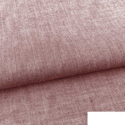 Tecido Chambray vermelho