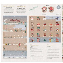 ▷ Painel em tecido de Natal para costura | Artesanato