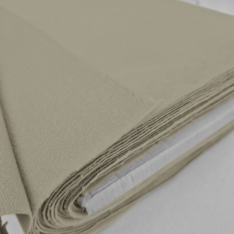 ♥♥ French TERRY a rolo 5 mts | beige