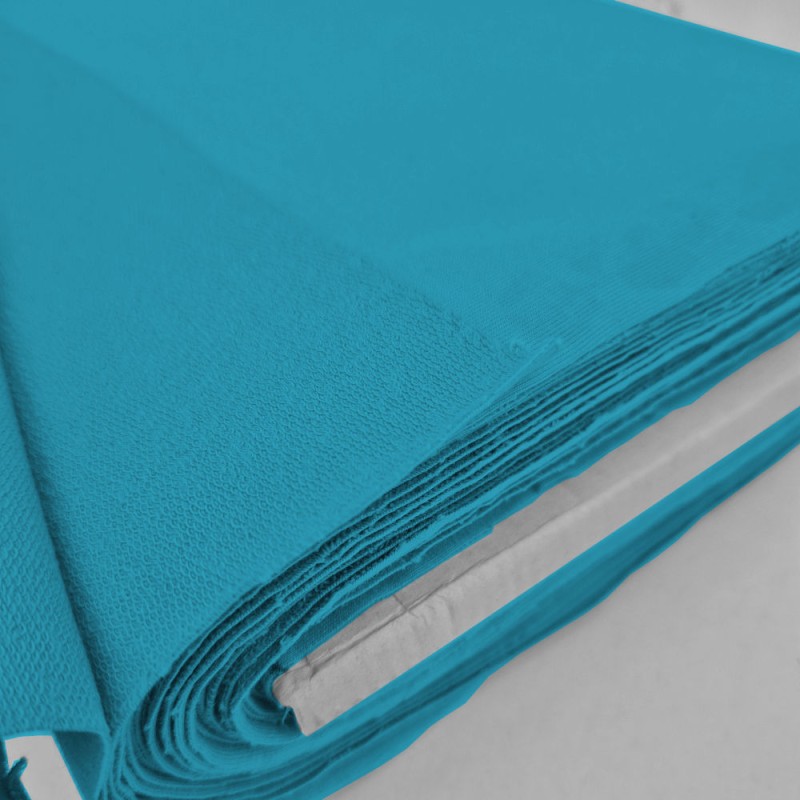 ♥♥ French TERRY a rolo 5 mts | turquesa