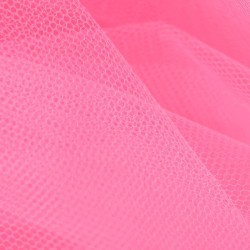 Tulle rose fucshia au rouleau