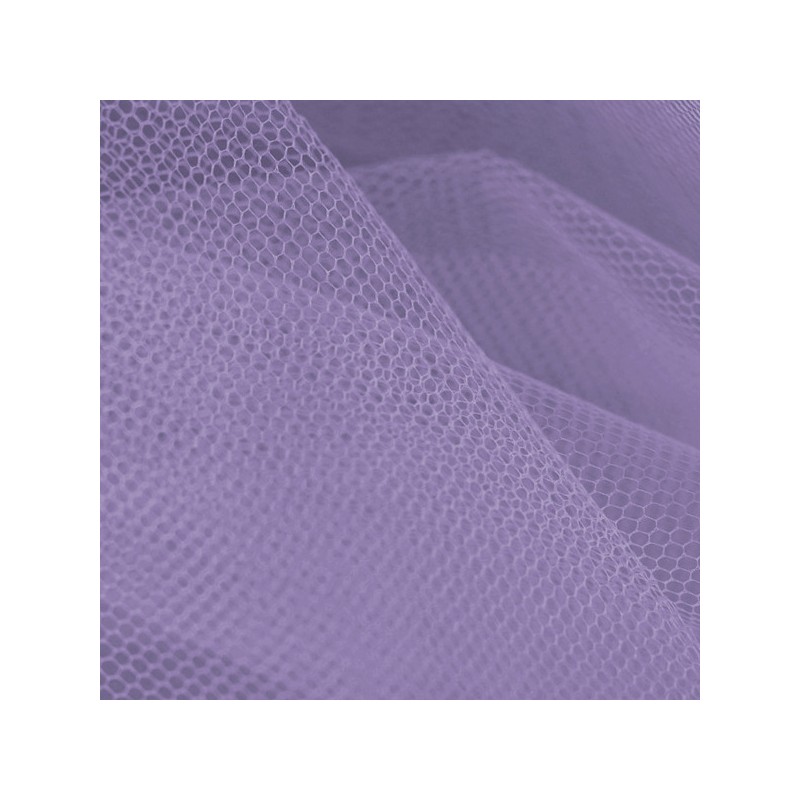 Tulle couleur lila au rouleau