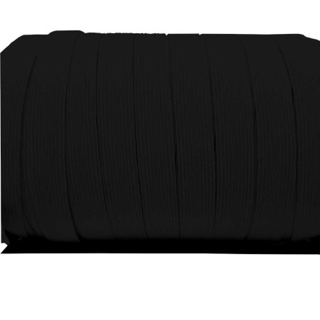 Borracha elastica trançada 16mm preto