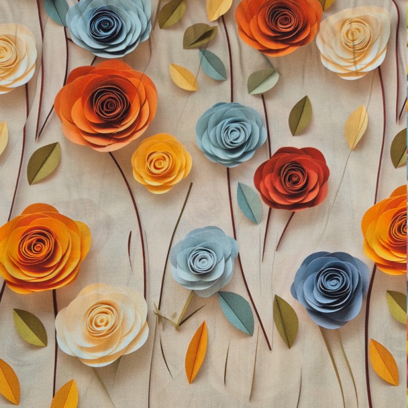 【VISCOSE ESTAMPADA】Floral, geométrica...