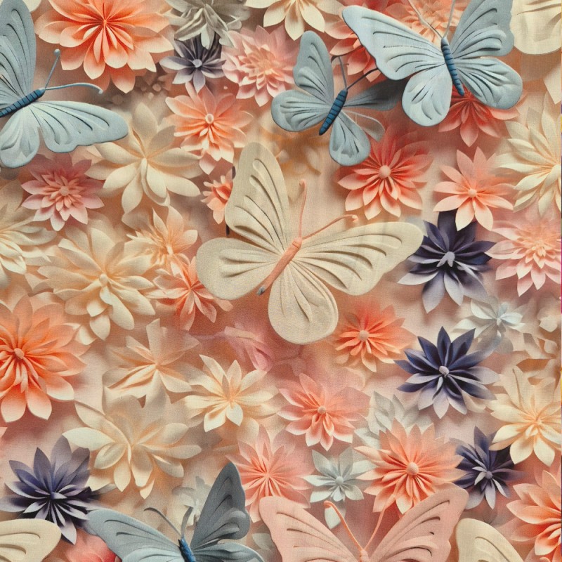 【VISCOSE ESTAMPADA】Floral, geométrica...