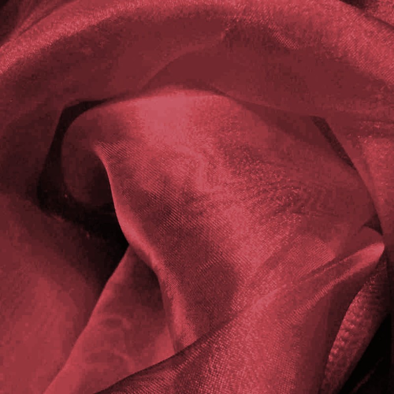 【Cristal de organza a metro 】 Tecido de organza para vestidos de noite