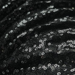 Lycra lantejoulas metálicas