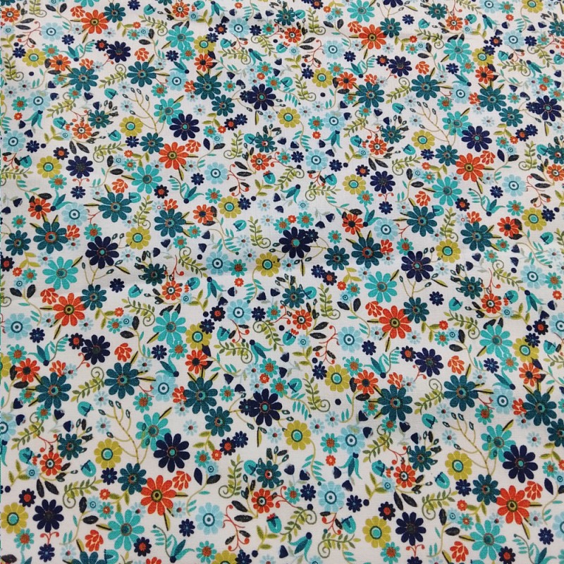 ► ALGODÃO FLORAL | ❤| tecidos estampados