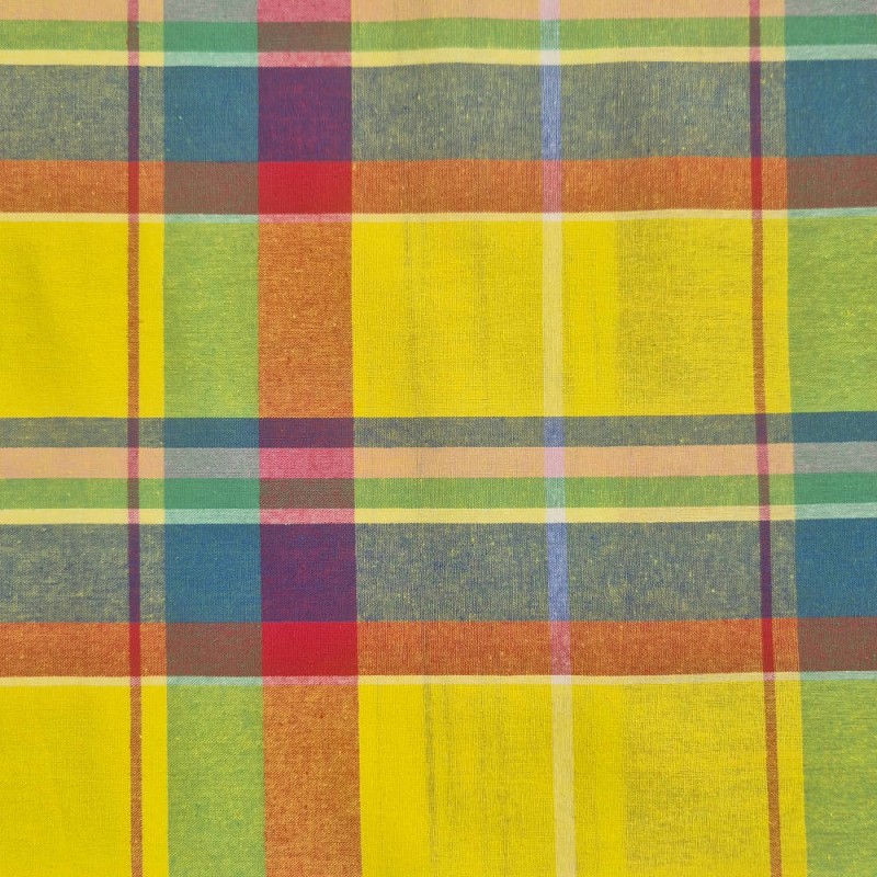 Madras amarelo