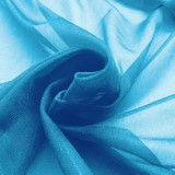 Voile cristal turquoise