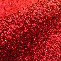 Rizo gliter rojo