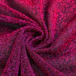 Véu de lurex fuxia ao metro