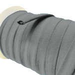 Fita Esparguete Algodão 10 mm gris