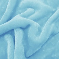 Fausse fourrure douce bleu ciel au rouleau