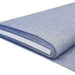 Rolho Lona de algodão urze azul texano