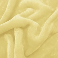 Fausse fourrure jaune au rouleau