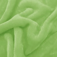 Fausse fourrure vert pomme au rouleau