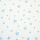 Algodón doble ancho ESTAMPADO estrellas celeste