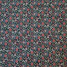 Algodón estampado floral por metro
