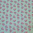 Algodón estampado floral por metro