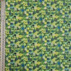 Algodón estampado floral por metro