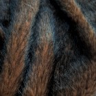 Pelo raposa castanho com pontas pretas